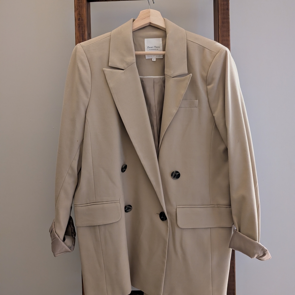 Women's Tan Blazer